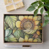 ひまわり初期のティッシュペーパー- 10ポンド、17インチx23インチ 薄葉紙 (ギフト)