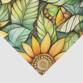 ひまわり初期のティッシュペーパー- 10ポンド、17インチx23インチ 薄葉紙 (詳細)