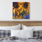 ひまわり包みキャンバスプリント キャンバスプリント (インサイチュ (寝室))