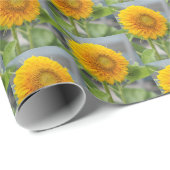 ひまわり包み紙 ラッピングペーパー (ロールコーナー)