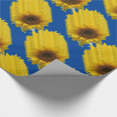 ひまわり包み紙 ラッピングペーパー (角)