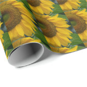 ひまわり包み紙 ラッピングペーパー (ロールコーナー)