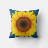 ひまわり化粧枕 クッション (裏面)