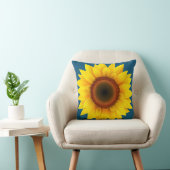 ひまわり化粧枕 クッション (椅子)