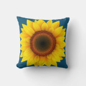 ひまわり化粧枕 クッション (正面)