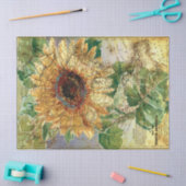 ひまわり北米地図の切り離し 薄葉紙 (クラフト)