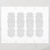 ひまわり十字写真記念しおり (裏面)