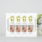 ひまわり十字写真記念しおり (スタンド正面)