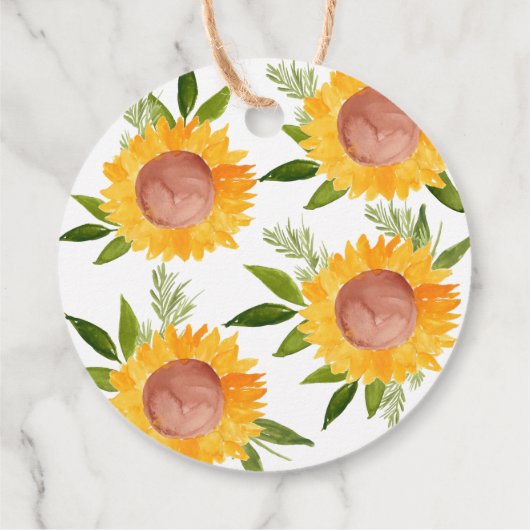 ひまわり卒業パーティーメッセージカード フェイバータグ (裏面)