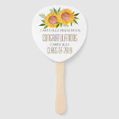 ひまわり卒業記念パーティーおめでとうファン ハンドファン (裏面)