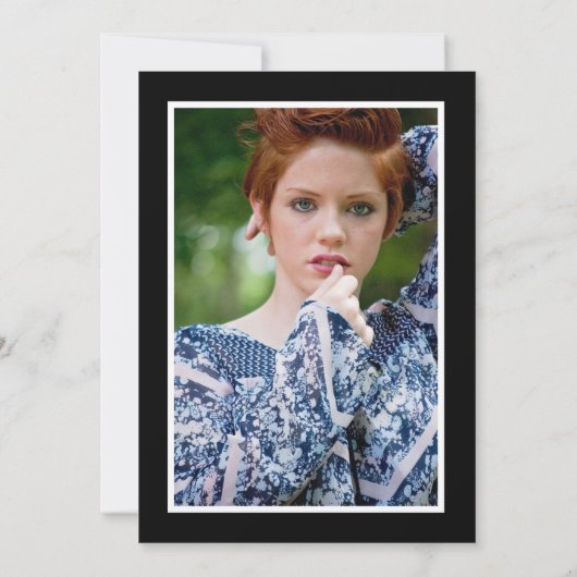 ひまわり卒業LPNナースピン留め式 招待状 (裏面)