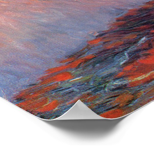 ひまわり印象主義 ポスター (角)