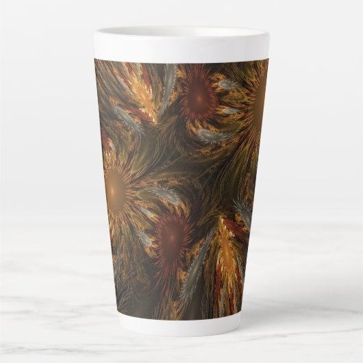 ひまわり印象 カフェラテマグ (正面)