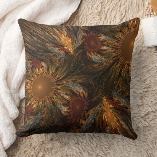 ひまわり印象 クッション (ブランケット)