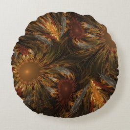 ひまわり印象 ラウンドクッション