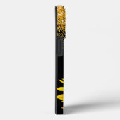 ひまわり及びグリッターの名称 Case-Mate iPhoneケース (裏面 / 右)