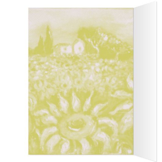 ひまわり及び黒鶏 (内側 (左))