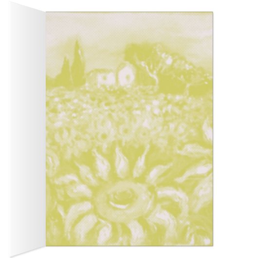 ひまわり及び黒鶏 (内側 (右))