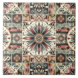 ひまわり収穫 タイル