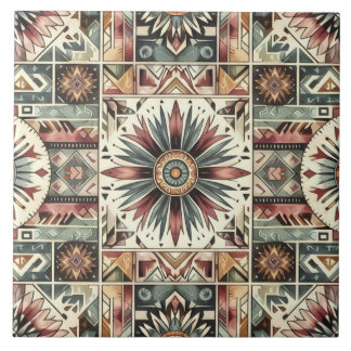 ひまわり収穫 タイル