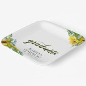 ひまわり台本卒業パーティー ペーパープレート (傾斜あり)