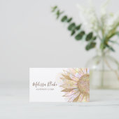 ひまわり名刺 名刺 (スタンド正面)