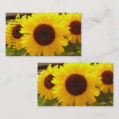 ひまわり名刺 名刺 (正面/裏面)