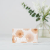 ひまわり名刺 名刺 (スタンド正面)