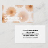 ひまわり名刺 名刺 (正面/裏面)