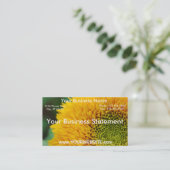 ひまわり名刺 名刺 (スタンド正面)