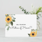 ひまわり名誉の提案の私のマトロンか 招待状 (スタンド正面)