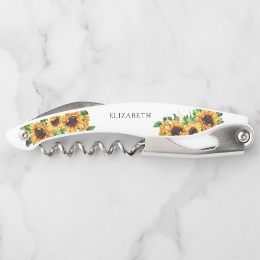 ひまわり名 ウェイターの栓抜き ソムリエナイフ (裏面)