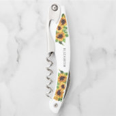 ひまわり名 ウェイターの栓抜き ソムリエナイフ (正面)