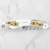 ひまわり名 ウェイターの栓抜き ソムリエナイフ (正面)