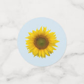 ひまわり国フローラテーブル紙吹雪 コンフェッティ (スモール正面)