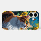 ひまわり園の猫 Case-Mate iPhoneケース (裏面 (横))