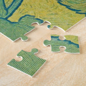 ひまわり園の花の子の女性 ジグソーパズル (側面)