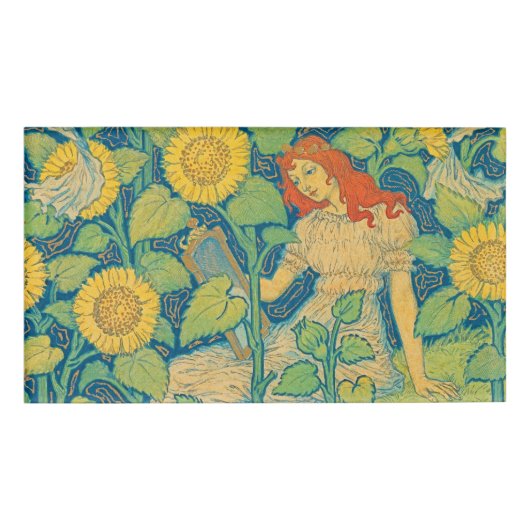 ひまわり園の花の子の女性 名札 (正面)