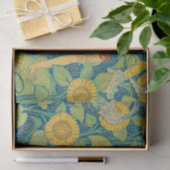 ひまわり園の花の子の女性 薄葉紙 (ギフト)