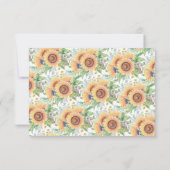 ひまわり園の花よめの言葉と知恵のカード 招待状 (裏面)