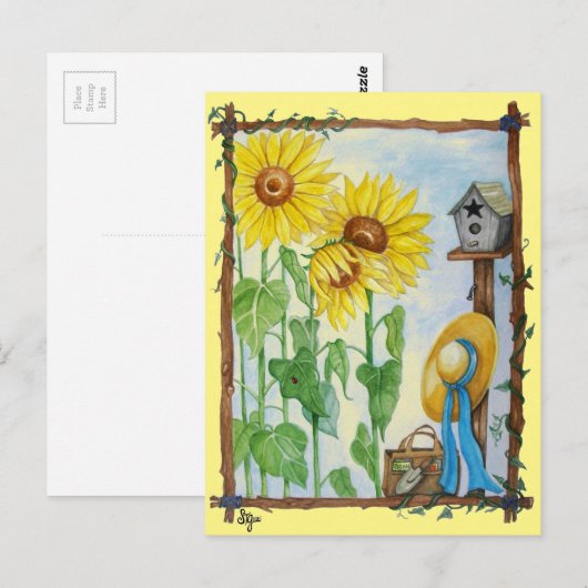 ひまわり園 ポストカード (正面/裏面)
