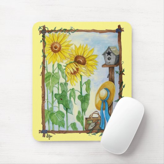 ひまわり園 マウスパッド (マウス)