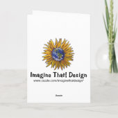 ひまわり地球サンキューカード サンキューカード (裏面)