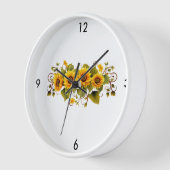 ひまわり壁時計 壁時計 (傾斜)