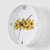 ひまわり壁時計 壁時計 (傾斜)