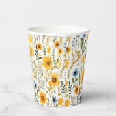 ひまわり夏パーティー紙カップ 紙コップ (右)