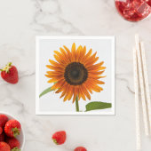 ひまわり夏夕べ スタンダードカクテルナプキン (インサイチュ)