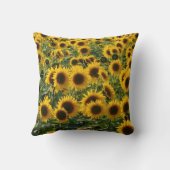 ひまわり夏枕 クッション (裏面)