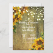ひまわり夏 |アメリ素朴カーナ 招待状 (正面)