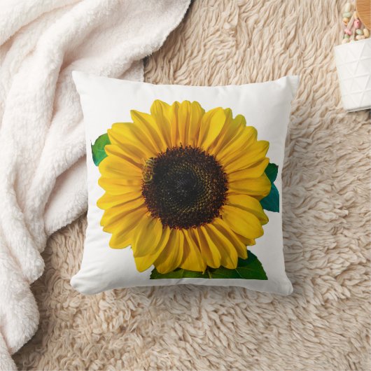ひまわり夏 クッション (ブランケット)
